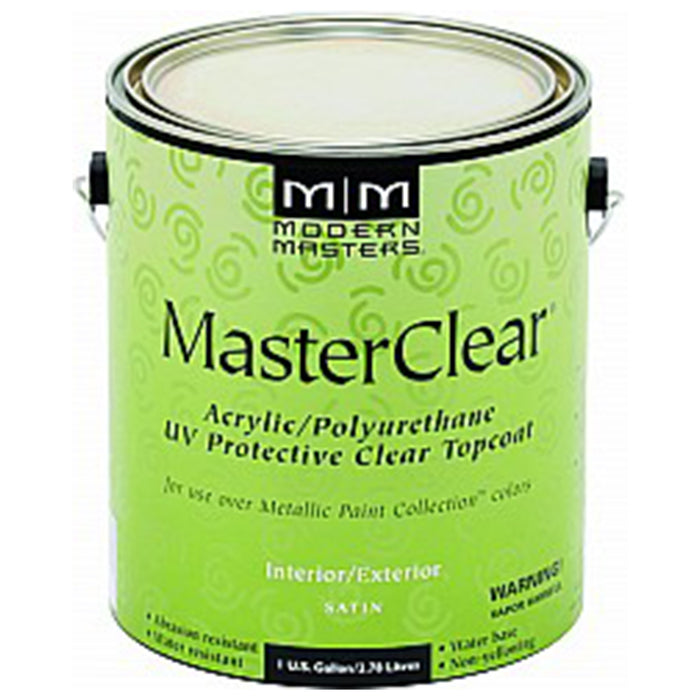 Modern Masters ME664 1G Satin Master Clear Metallic Topcoat