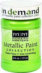 Modern Masters ME706 6oz Green Apple Metallic Paint