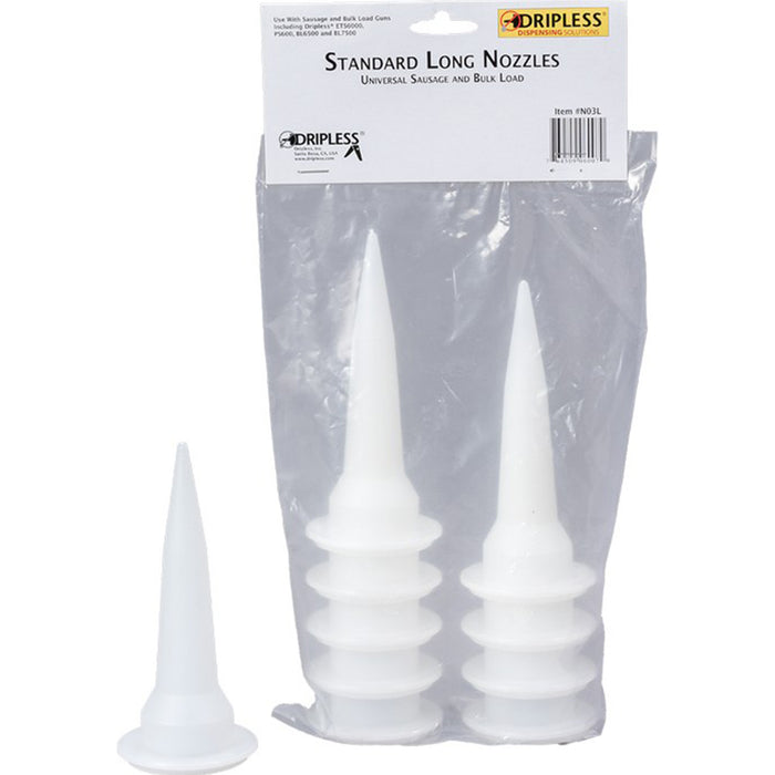 Dripless N03L Long Replacement Nozzles (10 PACK)