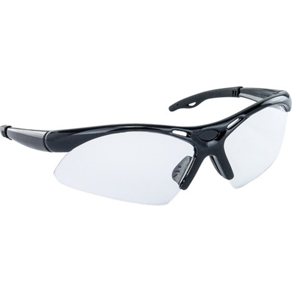 SAS 5400200 Black Frame/Clear Lens Diamondbacks Safety Eyewear (12 PA — Painters Solutions