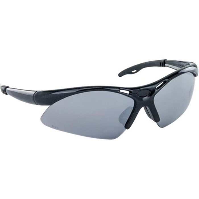 SAS 540-0203 Black Frame/Smoke Mirror Lens Diamondbacks Safety Eyewear (12 PACK)