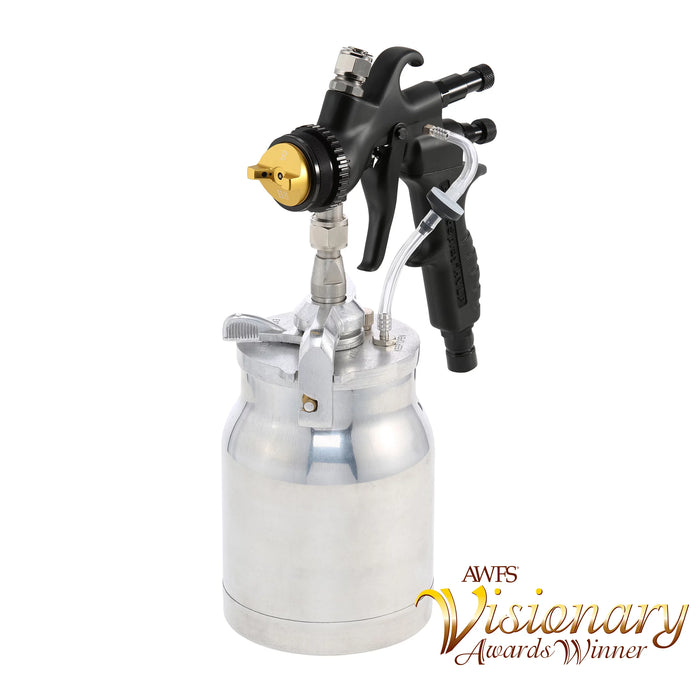 Apollo HVLP Turbine AtomiZer BLACK EDITION with Bottom Feed Cup Gun