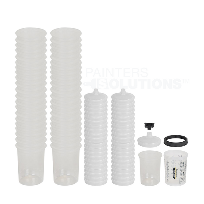 Mirka Paint Cup System, Filter Lid 125µm, 50/pack