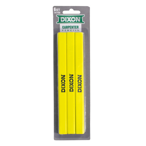 Dixon 14106 Carpenter Pencil Safety Green 6 CG