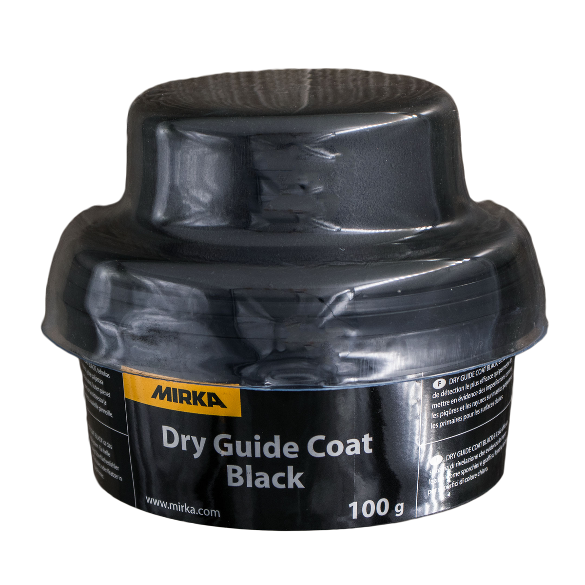 Mirka Dry Guide Coat Black with Applicator 100g to Use for light Colour  Surfaces