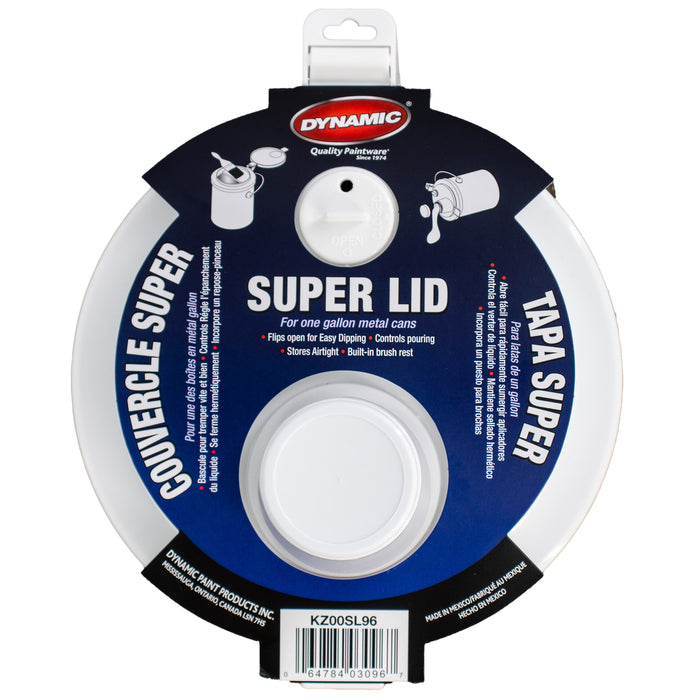 Dynamic KZ00SL96 Super Lid 2 Piece Lid w/ Spout For Gallon Cans (6 PACK)
