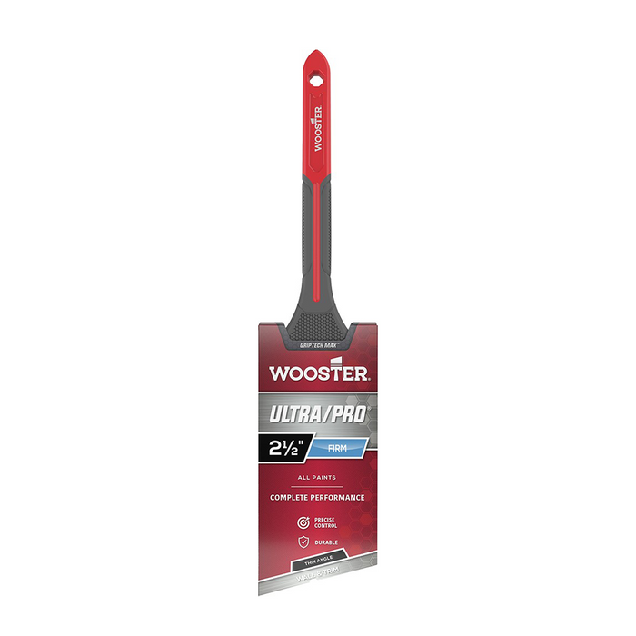 Wooster G4181 2-1/2" Ultra/Pro Firm GripTech MAX Thin Angle Sash Paint Brush