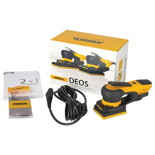 MIRKA DEOS 343XCV 3"x4" MID3430201US Electric Orbital Sander