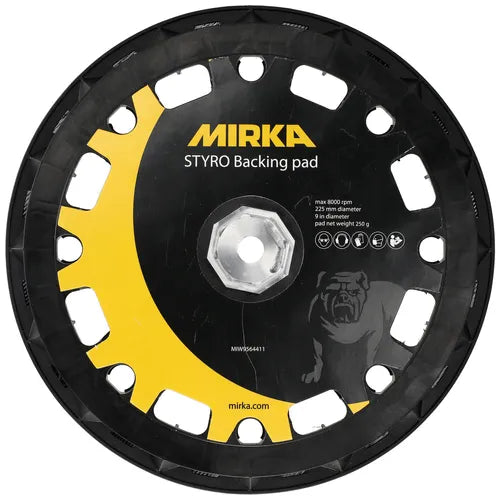 Mirka MIW9564411 Backing Pad 9" Grip Styro for Mirka LEROS