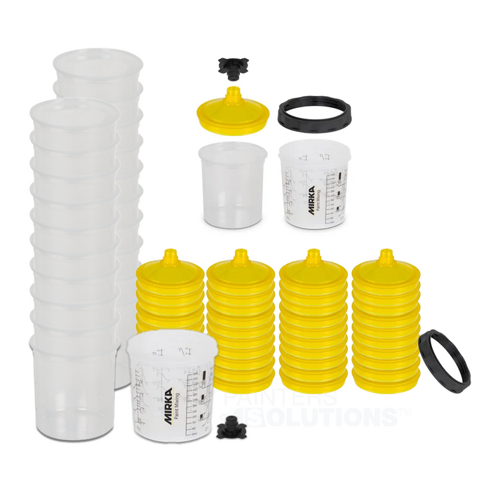 Mirka Paint Cup System, Filter Lid 190µm, 50/pack