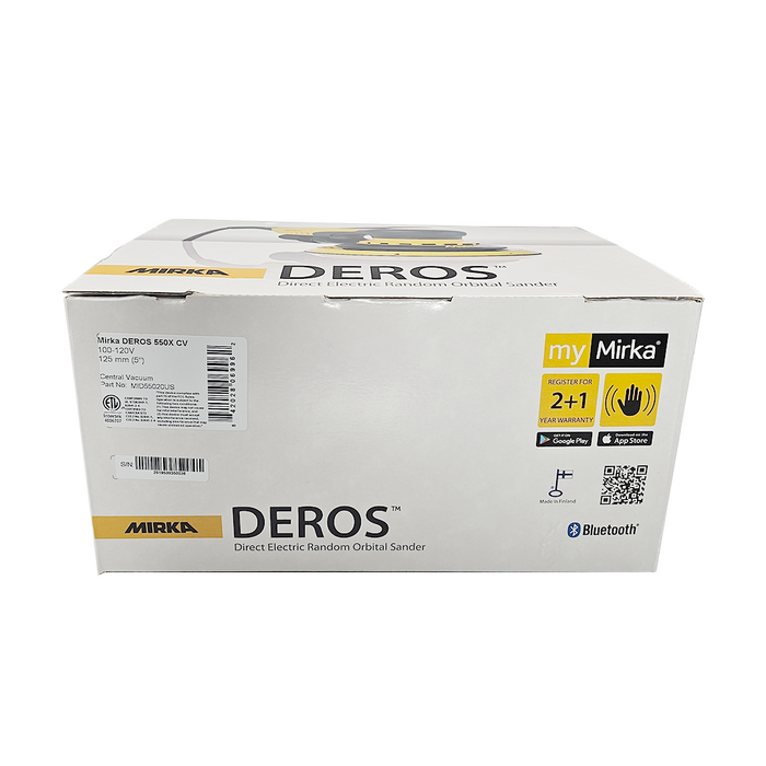 MIRKA DEROS Orbital Sander 550CV 5"/5mm
