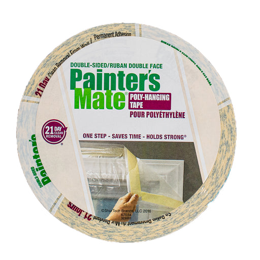 Shurtape 104658 Painter's Mate Double Sided Poly Hanging Tape 36mm x 22.8m