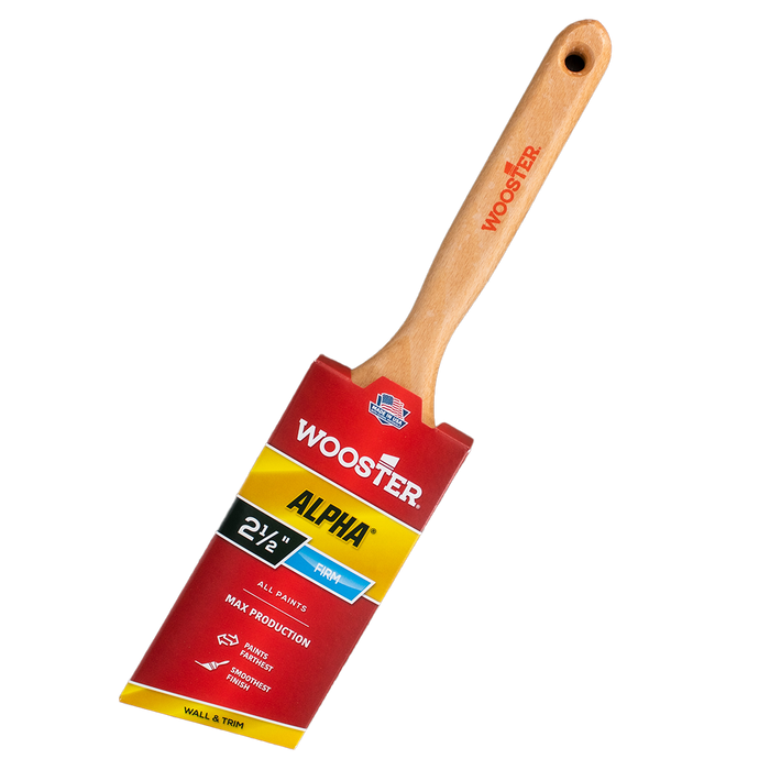 Wooster 4230 2-1/2" Alpha Thin Angle Sash Brush