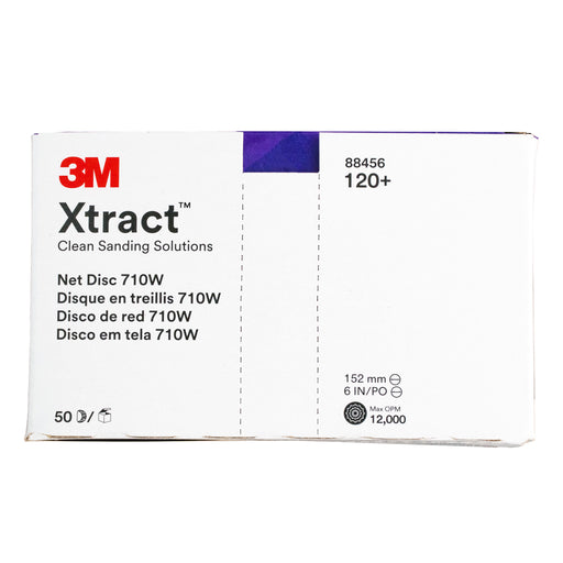 3M Xtract™ Cubitron™ II Net Disc 710W, 6 in NH, 50 pack - 120