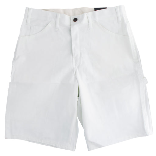Dickies DX401WH Mens White Painters Carpenter Shorts 11" Inseam