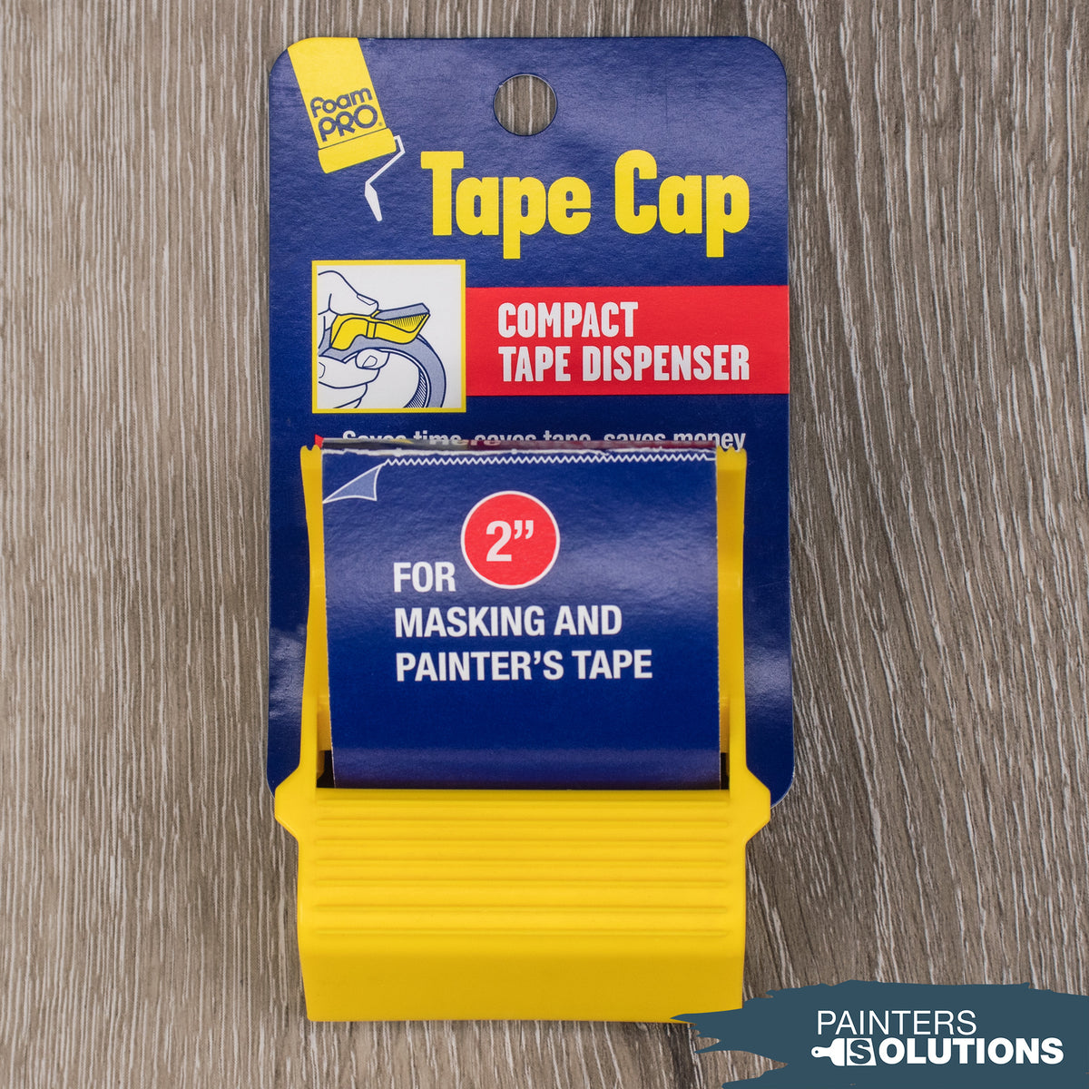 FoamPRO 148 2" Tape Cap Compact Masking Tape Dispenser — Painters Solutions