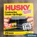 Husky HK42WC020B 42G 3mil Clean Up Trash Bag 20Pk