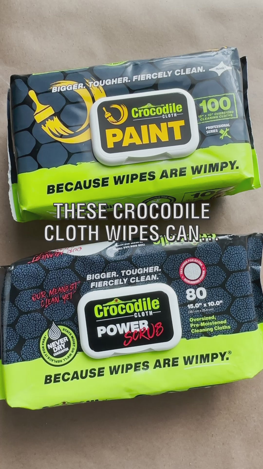 Crocodile Cloth 100-Count Wipes Car Interior Cleaner in the Car