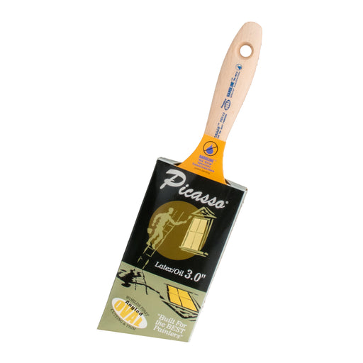 Proform PIC3-3.0 3" Picasso Angled Oval Brush w/ Beavertail Handle