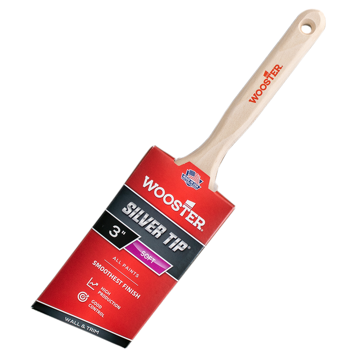 Wooster 5221 Silver Tip Angle Sash Brush