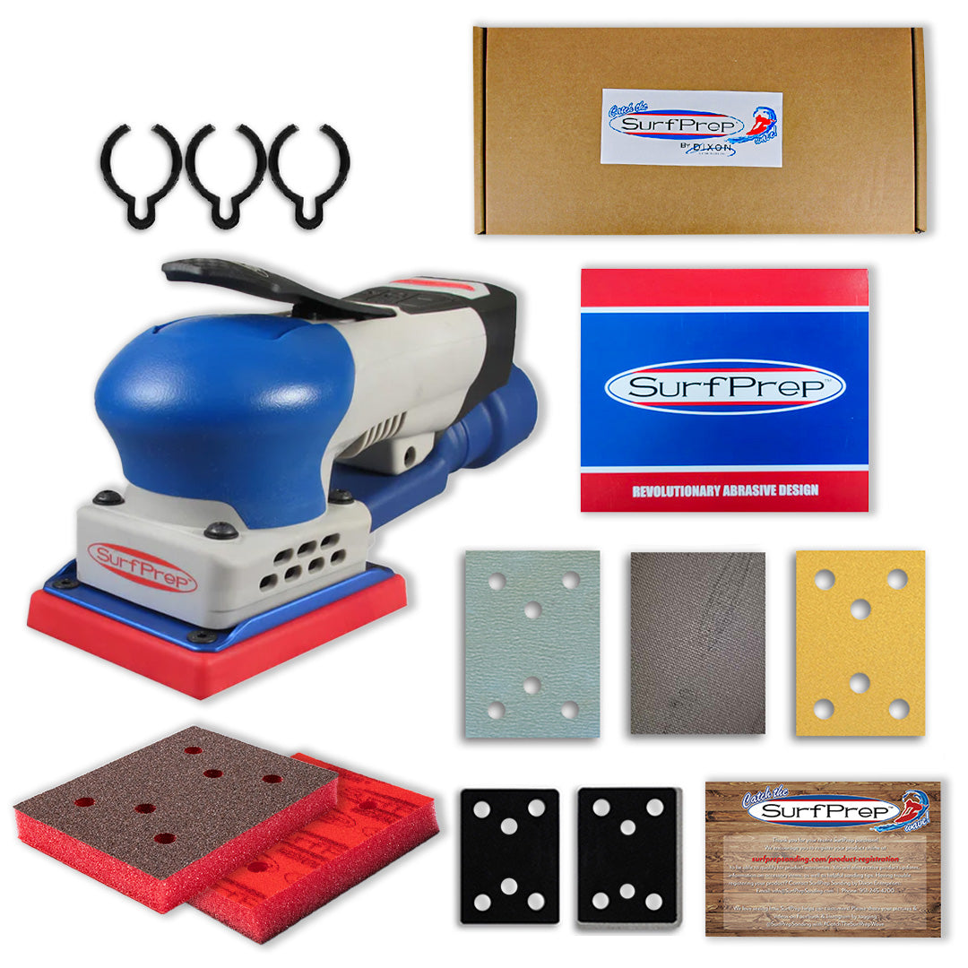 SurfPrep SPP3X4ESSVC 3” X 4” Electric Ray 4,0007,000 & 9,000 RPM Orbi