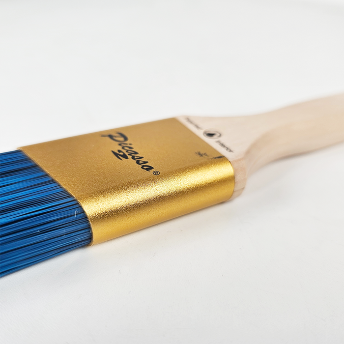 Proform G2-C1.5AS 2-1/2" Generation 2 Picasso Standard Handle Angled Cut PBT/Nylon Blended Paint Brush