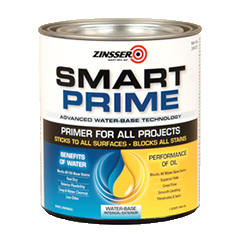 Zinsser 249727 Qt White Smart Prime WB Universal Primer