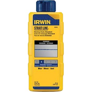 Irwin 64901 8 oz. Blue Strait-Line Chalk Refill