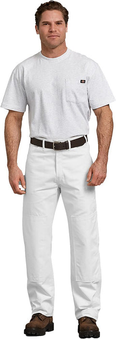 Dickies 2053WH White Double Knee Painters Pants