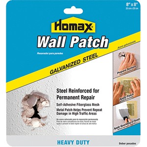 Homax Metal Wall Patch w/ Self Adhesive Mesh (10 PACK)
