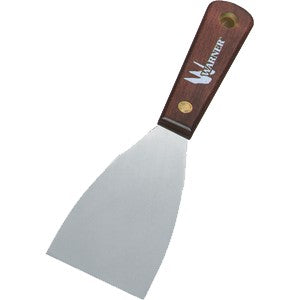 Warner 633 3" Full Flex Putty Knife Rosewood Handle