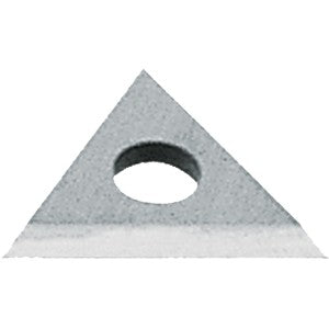 Warner 828 22MM (7/8") TRI CARBIDE BLADE Carbide Scraper Replacement Triangle Blade