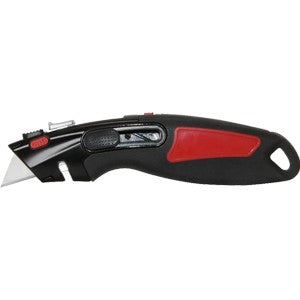 Warner 11181 Auto Lock & Auto Retractable Utility Knife, w/ 1 Blade