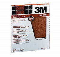 3M  9" x 11" Garnet Sandpaper 25Pk - 220 grit