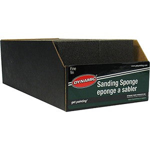 Dynamic AG002606 Fine/Fine Sanding Sponge Display Box (24pk)
