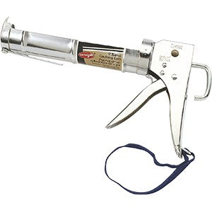 Dynamic 20126 10oz Contractor Chrome Ratchet Rod Cradle Caulk Gun