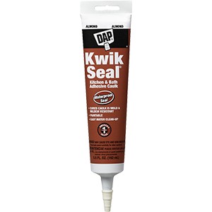 Dap 18013 5.5oz Almond Kwik Seal Tub & Tile Adhesive Caulk