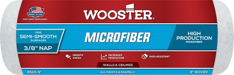 Wooster R523 MicroFiber 3/8" Roller Cover