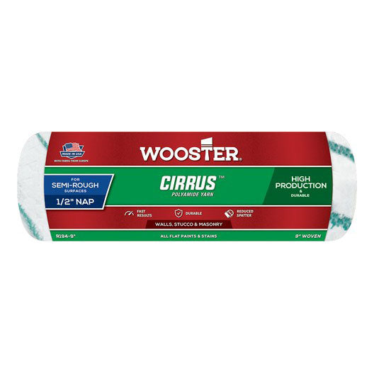 Wooster R194 Cirrus 1/2" Roller Cover