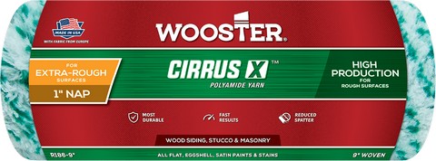Wooster R186 Cirrus X 1" Nap Roller Cover