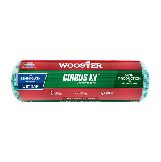 Wooster R184 Cirrus X 1/2" Nap Roller Cover