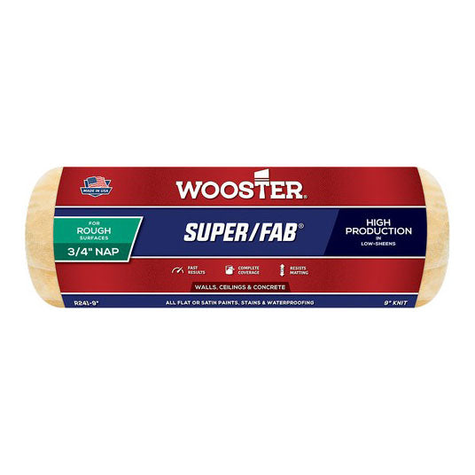 Wooster R241 Super/Fab 3/4" Nap Roller Cover