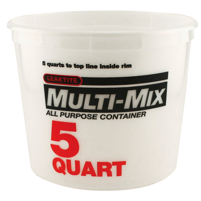 Leaktite 35103 10M3 5 Qt Multi Mix Container