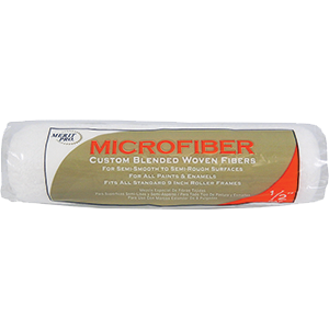 Merit Pro 00429 9" Microfiber 1/2" Nap Roller Cover - solo