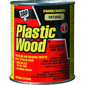 Dap 21506 16 oz. Natural Solvent Based Plastic Wood