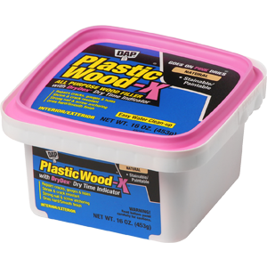Dap 00542 Pt Stainable Natural Plastic Wood-X w/ Drydex 160z
