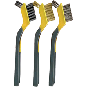 Allway Tools 137106 AMB Mini Brush Set Soft Grip Clip Strip (3pack)