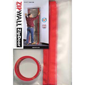 ZipWall ZDS 4' x 7' Zipdoor Standard