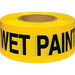 IPG 600WP 3" x 300' 2.5mil Yellow Wet Paint Tape - solo