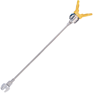 ASM 248234 12" Hand Tight Mini Pole w/ Uni Tip Base